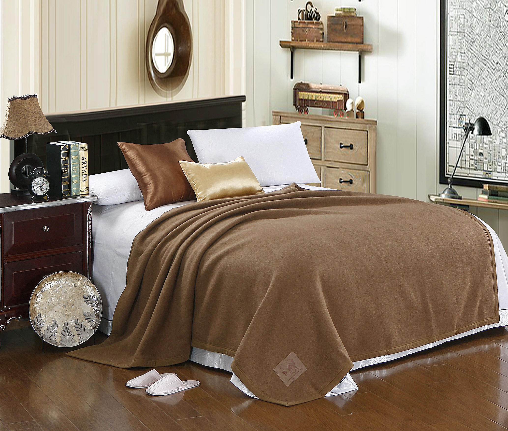 高级休闲驼绒毯 XT2